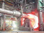 Large Metal Parts Forging Service (Flanges Forging, Slewing Ring Forging)