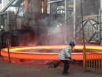 Large Metal Parts Forging Service (Flanges Forging, Slewing Ring Forging)